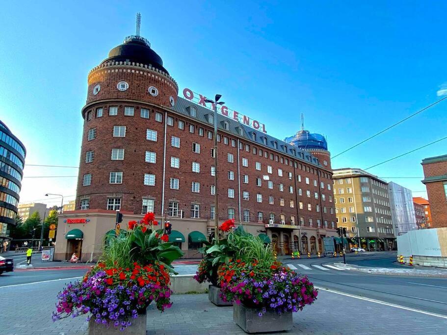 Glorious Apartment In Hakaniemi Helsinki Bagian luar foto